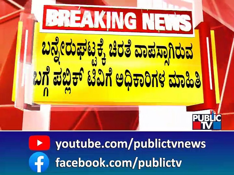 Forest Department To Continue Search Operation For Leopard In Turahalli | Public TV  #publictv #leopard   Watch Live Streaming On http://www.publictv.in/live