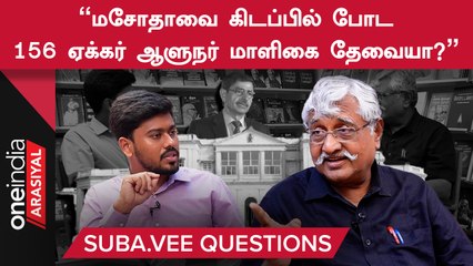 BJPயினருக்கு வெட்கமே இல்லை - Suba Veerapandian