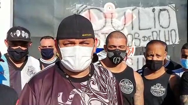 Gaviões da Fiel vai ao CT e pede saída de Mancini do Corinthians