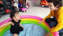Baby amira  playing with colored balloons - News18