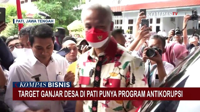 Gubernur Jateng Ganjar Pranowo Dorong Semua Desa di Kabupaten Pati Terapkan Program Anti-Korupsi!