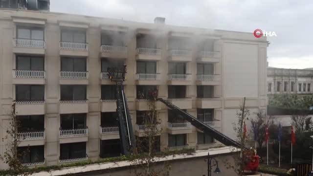 Beşiktaş Kaymakamı Önder Bakan: Can kaybı yok, 3 işçi dumandan etkilendi