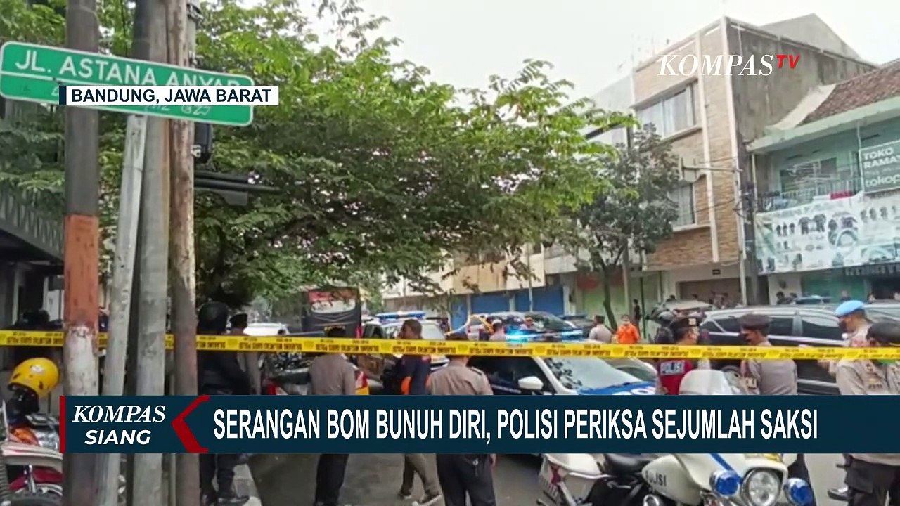 Pelaku Bom Bunuh Diri di Polsek Astana Anyar Ternyata Bawa 2 Bom di Ransel Depan dan Belakang!