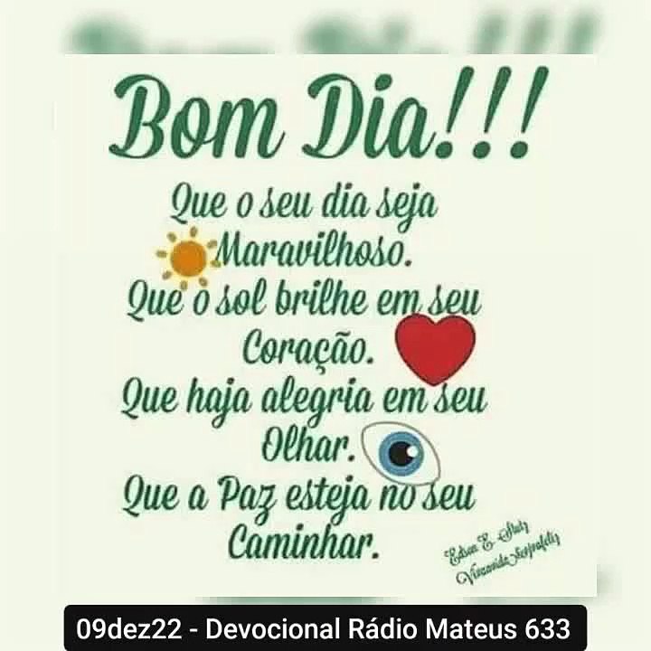 09dez22 - Devocional Rádio Mateus 633
