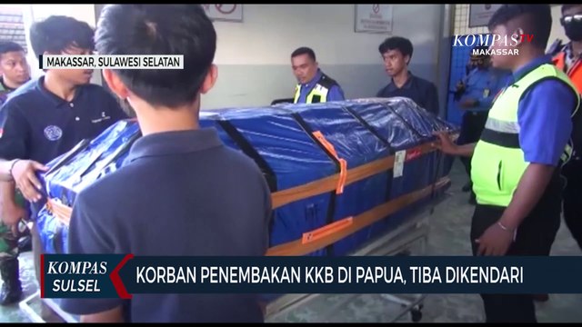 Tiga Warga Korban Penembakan KKB Papua Tiba Di Kendari