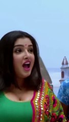 Amrapali Dubey & Nirahua in Exciting 'Beta' Movie Scenes 🎬