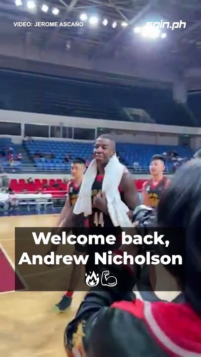 Welcome back, Andrew Nicholson 