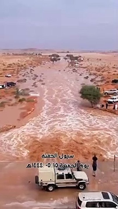 بالكاميرا الطائرة من الرياض.. أمطار تجري الأودي...