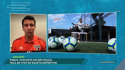 Pablo avalia atual momento com a camisa do São Paulo