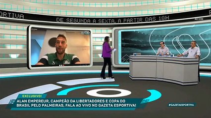 Empereur fala sobre temporada do Palmeiras e manifesta desejo de ficar no clube