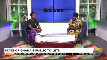 State of Ghana's public toilets - Badwam Afisem on Adom TV (09-12-22)