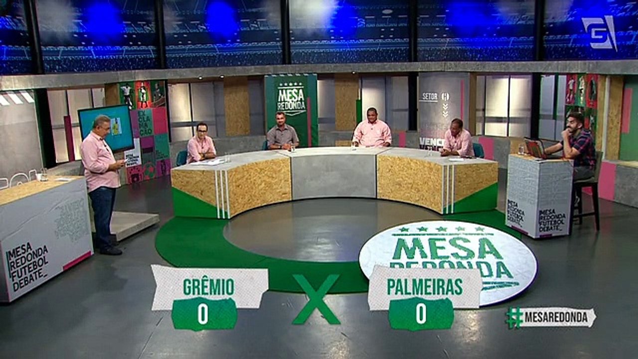 Quem é melhor? Mesa Redonda analisa confronto Palmeiras x Grêmio