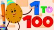 1 TO 100 Number Song - Educational Video for Toddlers
