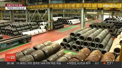 16일 만에 업무 복귀…피해 추산 3.5조원