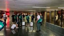 Após conquista da Libertadores, palmeirenses deixam o Rio de Janeiro rumo à São Paulo