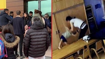 Veliler, skandal görüntülerin ortaya çıktığı kreşe akın etti: Adalete hesap verin