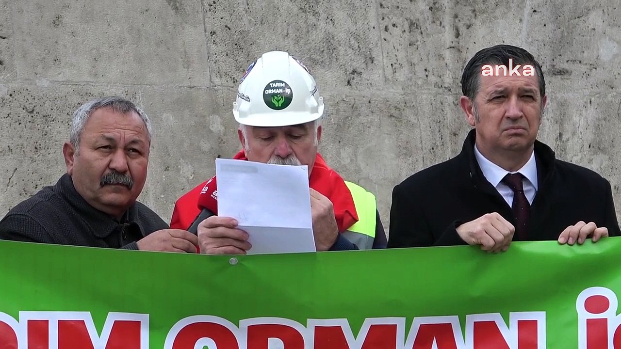 Tarım Orman-İş'ten 'Bütçe' protestosu: Bu bütçe, sermaye ve yandaş rantiyecinin lehine