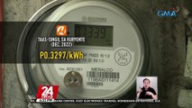 Bayarin sa Meralco, tataas ngayong Disyembre | 24 Oras