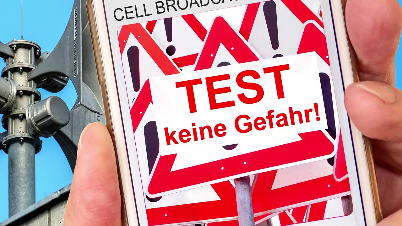Keine Entwarnung am Warntag via „Cell Broadcast“