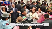 Dina Boluarte: los retos políticos de la primera mujer presidenta del Perú