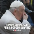 Il Papa commosso durante la preghiera alla Madonna per il popolo ucraino