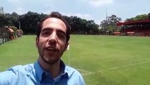 Jonas Campos traz as novidades do São Paulo direto do CT da Barra Funda