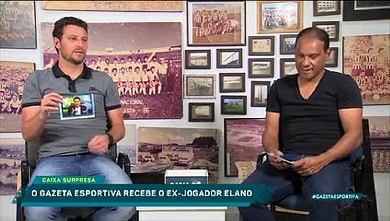 Caixa Surpresa com Elano