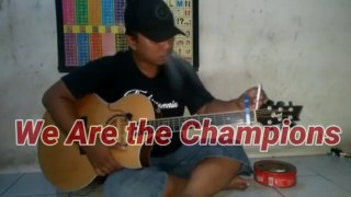 Queen _ We Are the Champions (- fingerstyle cover-)