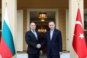 Cumhurbaşkanı Erdoğan, Bulgaristan Cumhurbaşkanı Radev ile bir araya geldi