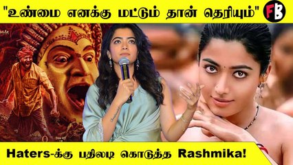Rashmika's Bold Response to Critics: 'Let Them Say What They Want' 🎬