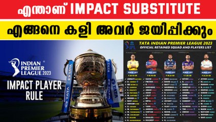 Impact Substitute In IPL: പക്ഷെ കളിക്കാരെ ഇറക്കാൻ അത്ര എളുപ്പമല്ല | *Cricket