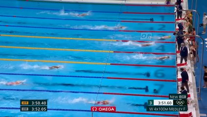 Natação tem dia de recordes em Tóquio