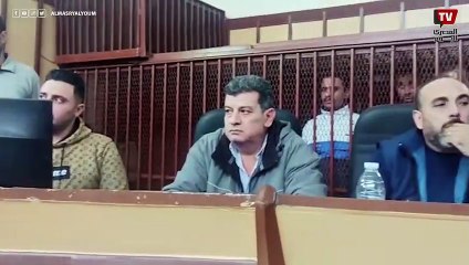 لحظة النطق بالإعدام على المتهم بقتل شقيقته لشكه فى سلوكها ببورسعيد