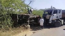 Uncontrollable trailer came as death, collided with mini truck, one dead, two seriously injured