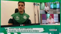 Veiga fala sobre boa fase no Palmeiras, contato com Alex e efeitos da covid