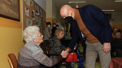 Mister Pioli in visita alla Fondazione Pontirolo