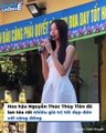 Thùy Tiên về quê 'nhà trai' làm diễn giả được fan vây kín | Điện Ảnh Net