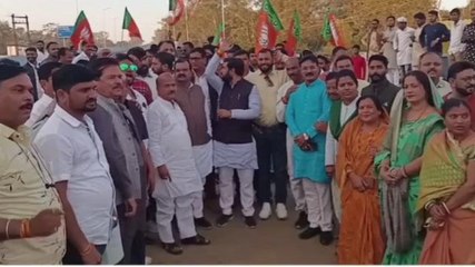 छिंदवाड़ा:ओवर ब्रिज के लोकार्पण,कांग्रेस करती रही दावा..भाजपा ने मारी बाजी