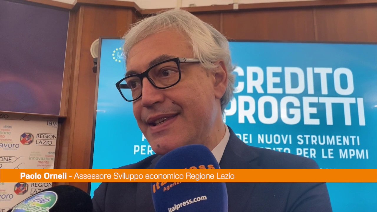Regione Lazio al fianco delle imprese, Orneli "Bandi per 70 milioni"