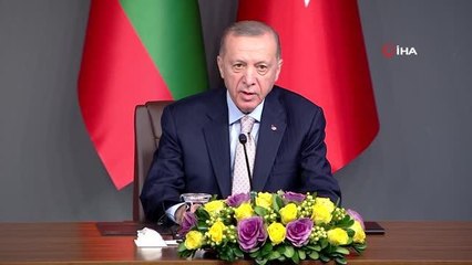 Cumhurbaşkanı Erdoğan: "(Bulgaristan Cumhurbaşkanı Radev ile görüşme) Düzensiz göçün idaresinde...