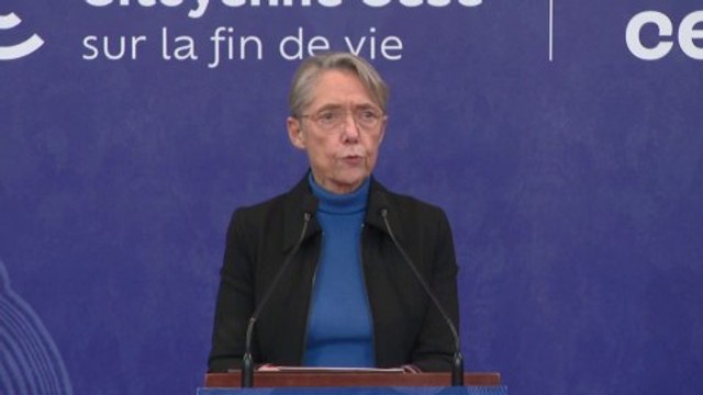 Suivez en direct le discours d'Élisabeth Borne en ouverture de la convention citoyenne sur la fin de vie