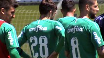 Confira imagens do treino do Palmeiras desta quinta-feira