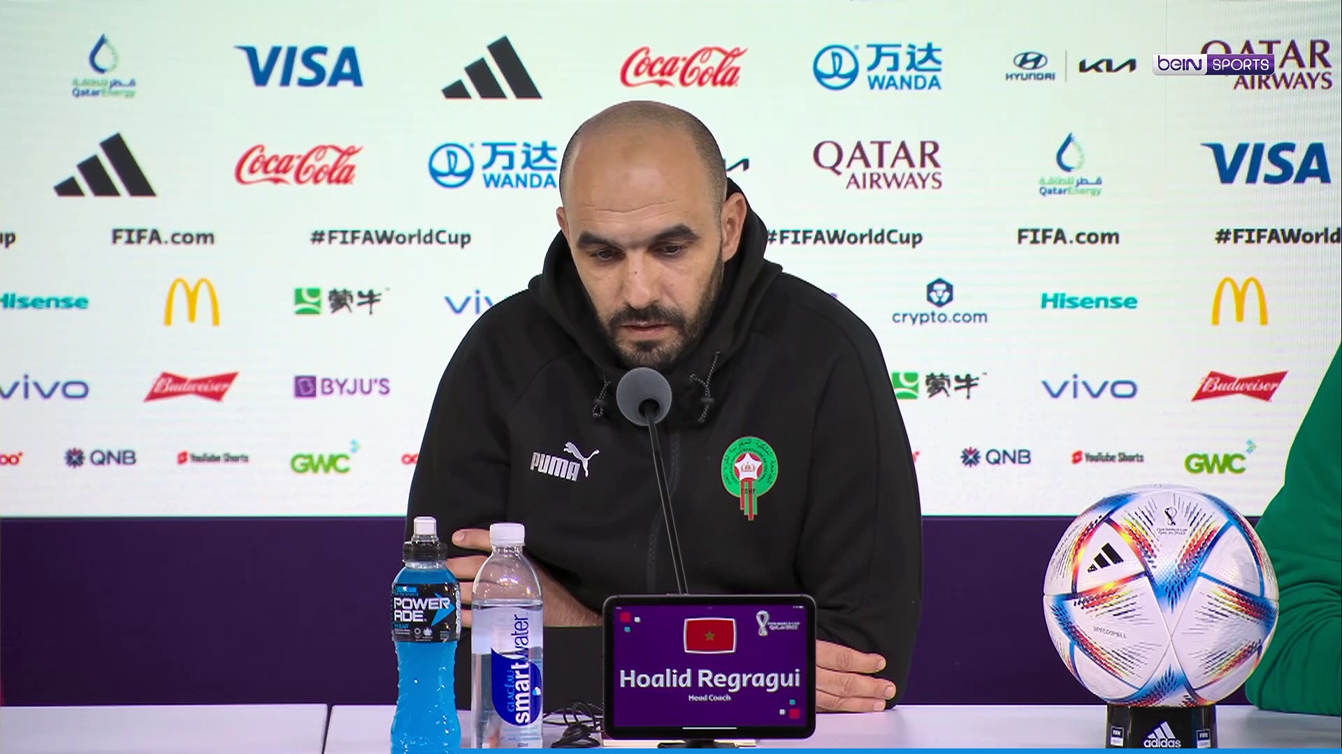 Coupe du Monde 2022 - Regragui : "J'espère que Ronaldo ne jouera pas"