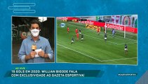 Willian explica seu posicionamento na equipe de Abel Ferreira