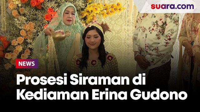 Erina Gudono Jalani Siraman Sebelum Dinikahi Kaesang Pangarep