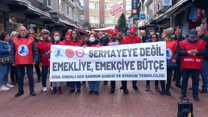 Disk Emekli-Sen Samsun Şube Başkanı Kutlu: "Emeklilere Yapılacak Zam 2 Ekmek, 1 Litre Sıvı Yağ...