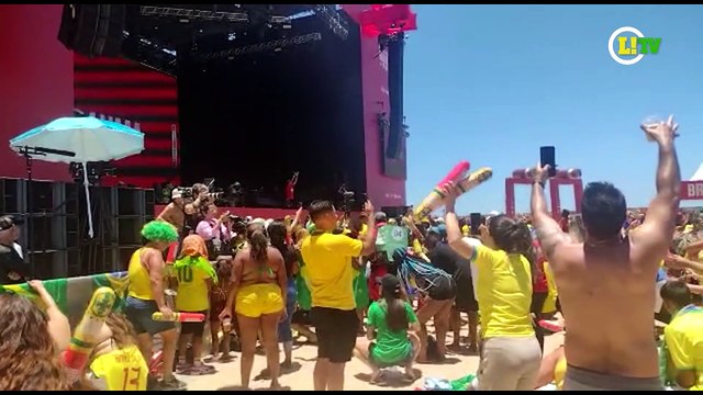 Torcida brasileira na FIFA Fan Fest