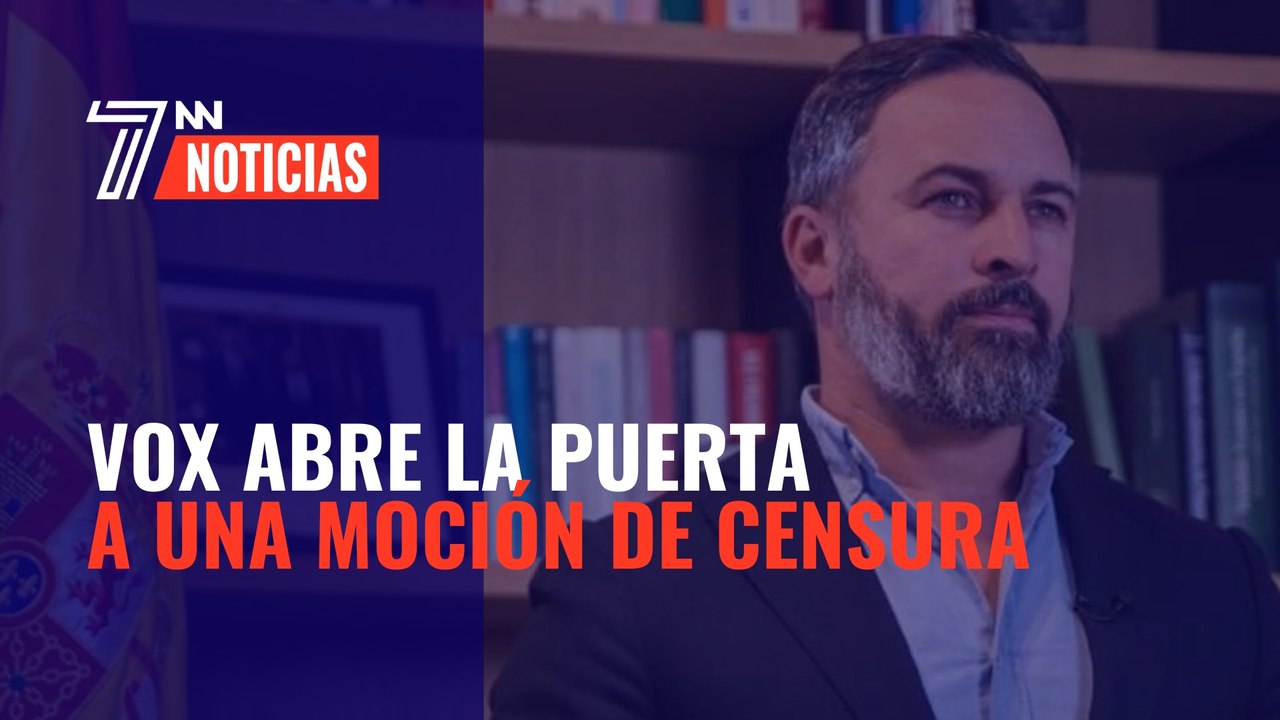Vox abre la puerta a una moción de censura - Vídeo Dailymotion
