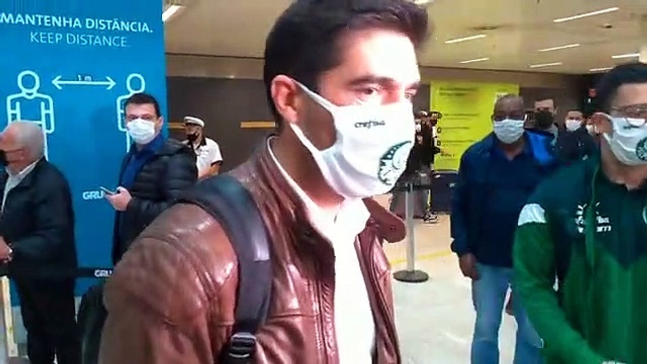 Veja as primeiras palavras de Abel Ferreira no Brasil