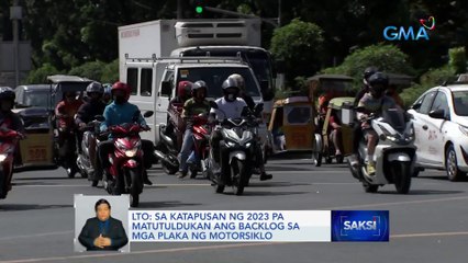 12 milyong motorsiklo, wala pa ring plaka | Saksi